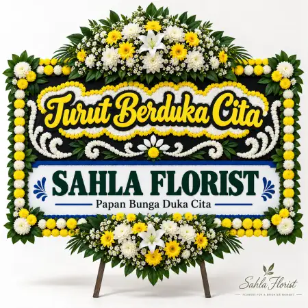 Papan Bunga Duka Ngampilan